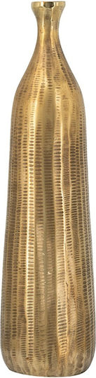 Artekko Βάζο Μεταλλικό Noble Χρυσό 13x13xΥ51cm