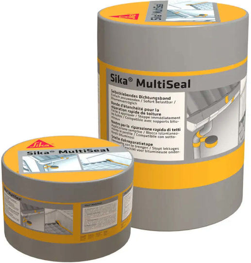 Graues Bitumen-Isolierband 7,5cm x 10m Sika Multiseal T