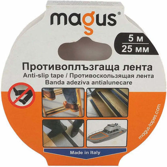 Антислип Лента 5 М 25 Мм Бял Цвят Magus As-5white