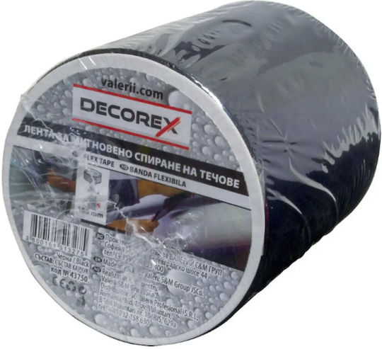 Лента За Спиране На Изтичане Черна 100 Мм Х 2 М Decorex