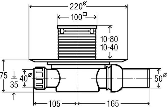 Viega 583217 Floor Drain
