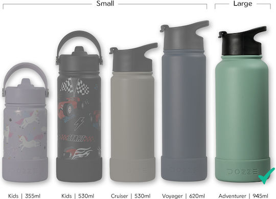 Dozze Spare Part Lid for Thermos Black