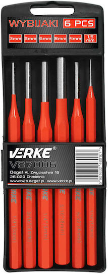 Verke Nadel-Meißel-Stempel Set 6 Stück
