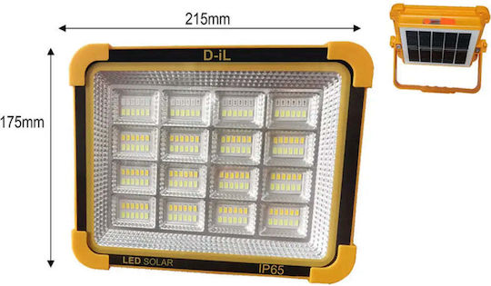 D-IL Proiector LED Solar Etanș 3W IP65