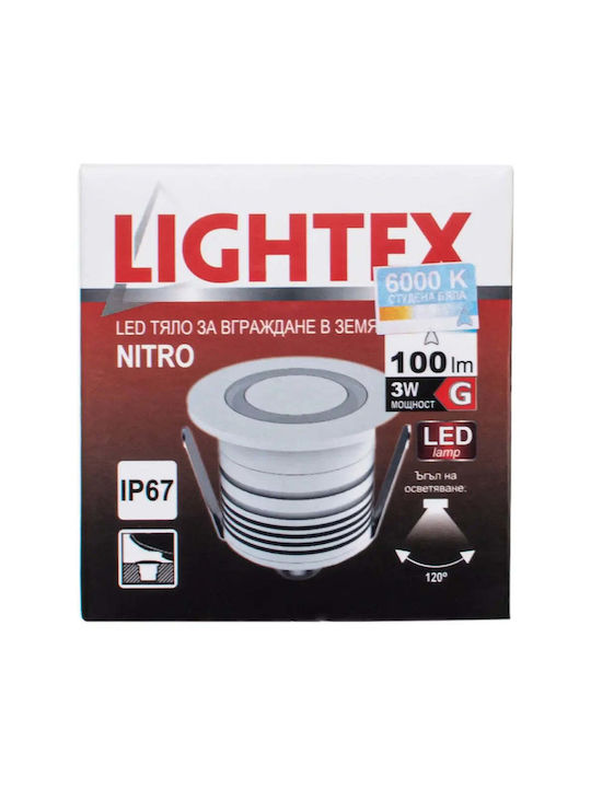 Lightex Spot De Podea LED 3W 46cm Lightex Spot De Podea LED 3W 46cm