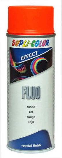 Флуоресцентен Спрей Неонов Червен Цвят 400 Ml Dupli Color