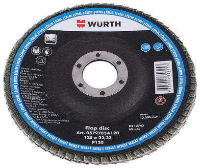 Lamellar Disc P120 Wurth 125x22.23