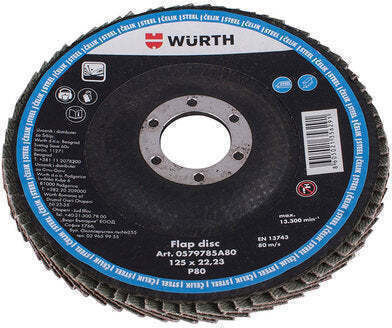 Lamellar Disc P80 Wurth 125x22.23