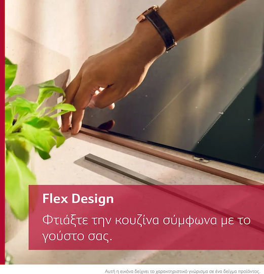 Neff Επαγωγική Εστία Αυτόνομη 61.4x52.7εκ. Ασημί