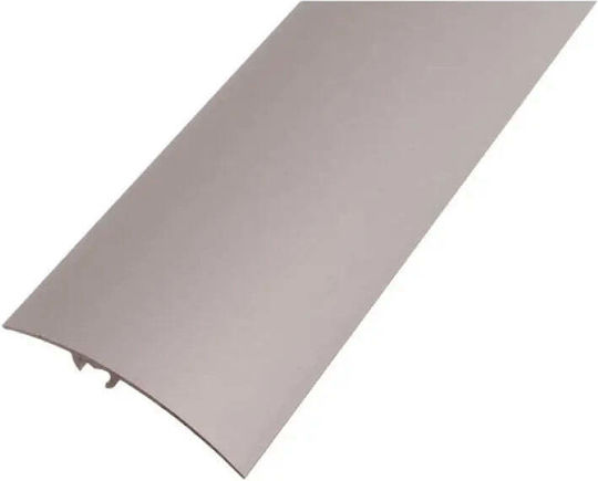 Transition Strip Concealed Installation Doellken 50 Mm Silver 0.93 M