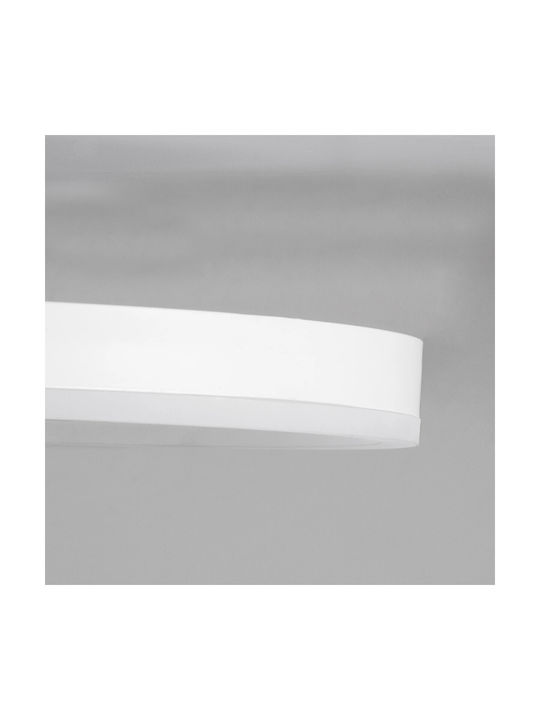 kelvo Venom Ceiling Light 60cm White with Integrated LED
