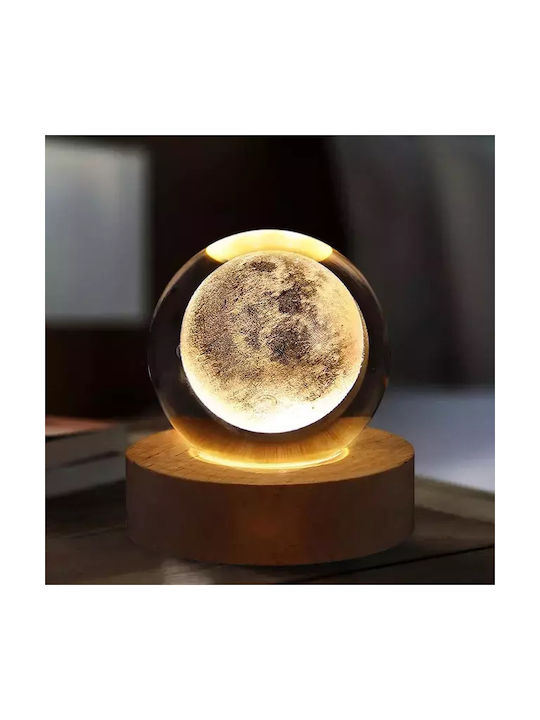 Lămpi Decorative Pentru Masă Lampă Glob De Cristal 3x3cm