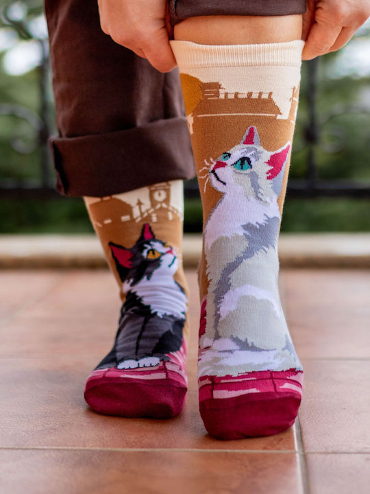 Pirin Hill Arty Burgundische Socken