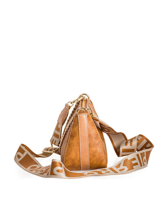 Strap Damenhandtasche Crossbody Braun