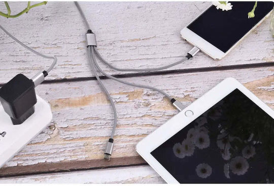 Combined Usb Lightning Cable 1m 2a Tekmee