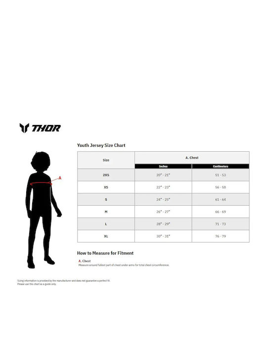 Thor Kids Jersey Futura Racewear Launchmode