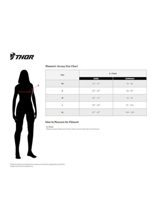 Thor Дамска Блуза Bleach Racewear Launchmode