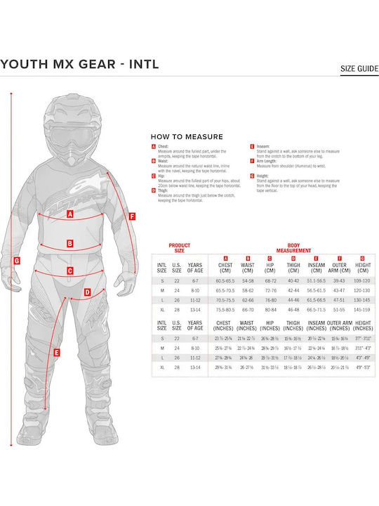 Alpinestars Παιδική Μπλούζα Off-road Fluid Lahnd
