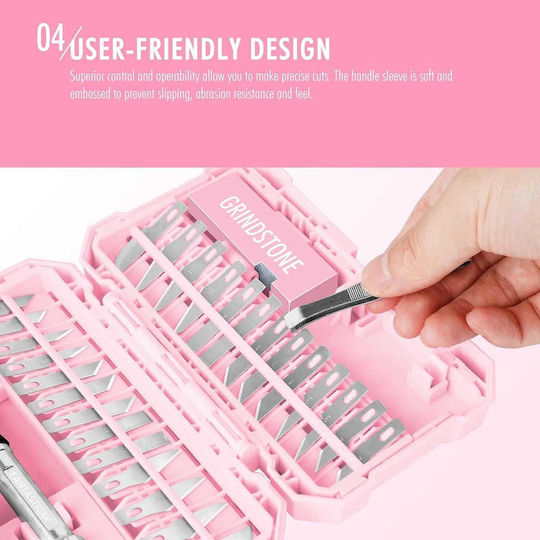 Precision Scalpel Knife Set 29 Pieces Crafts