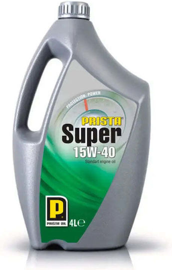Prista Super Λάδι Αυτοκινήτου 15W-40 4lt
