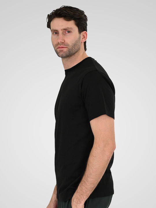 Double T-shirt Μαύρο