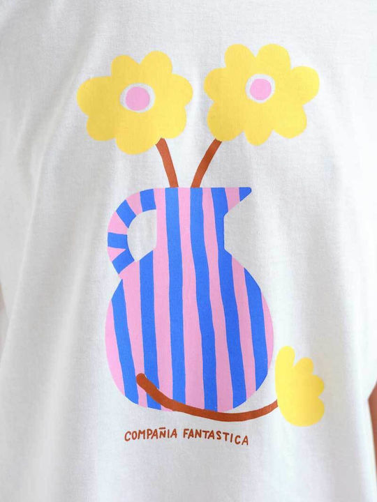 Γυναικείο T-shirt Ecru