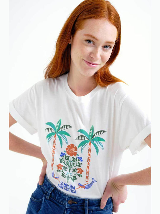 Women's T-shirt Ecru