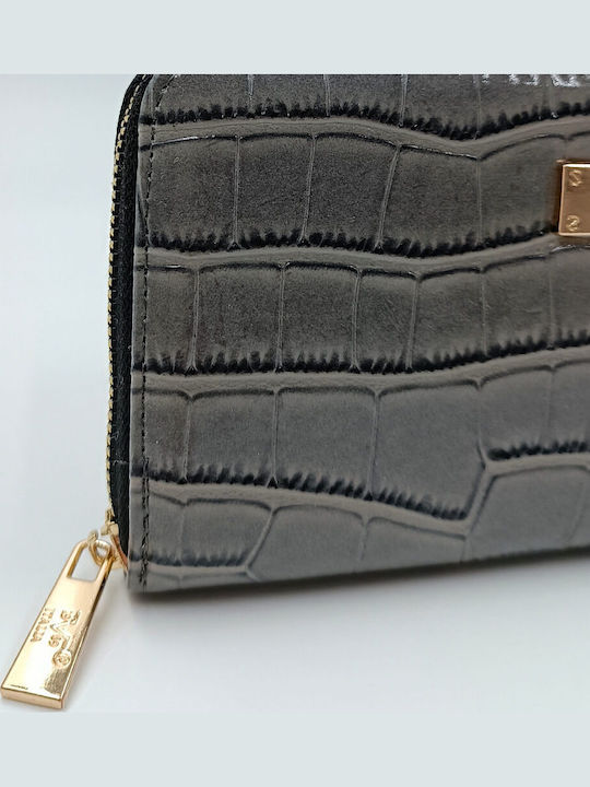 Kleines Damenbrieftasche Grau