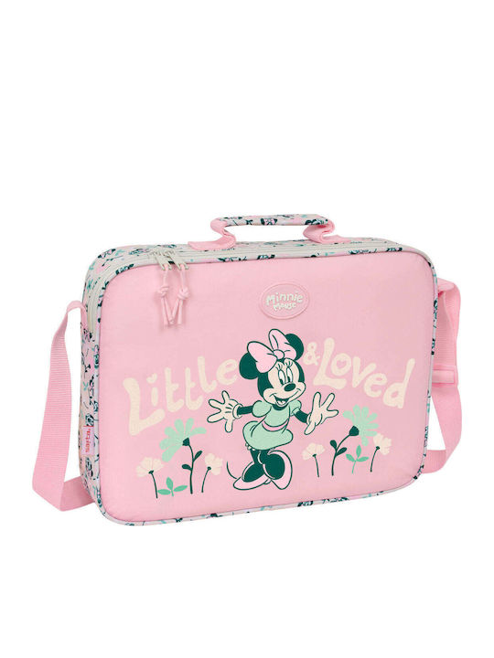 Minnie Mouse Σχολική Τσάντα Πλάτης Νηπιαγωγείου Ροζ 28 x 6 x 38εκ