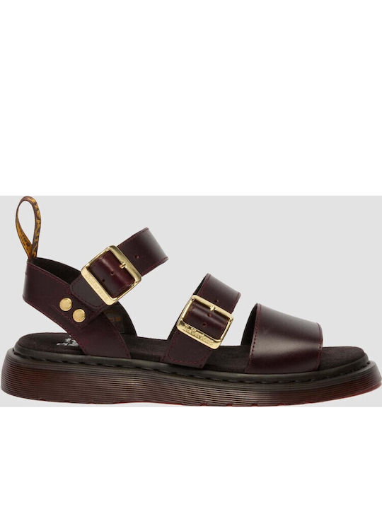 Gryphon Leather Women's Anatomic Sandals Brown