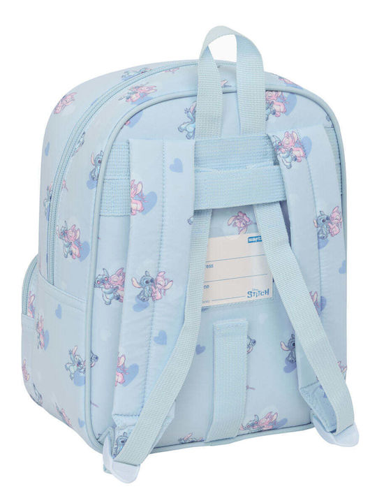 Stitch Backpack Light Blue