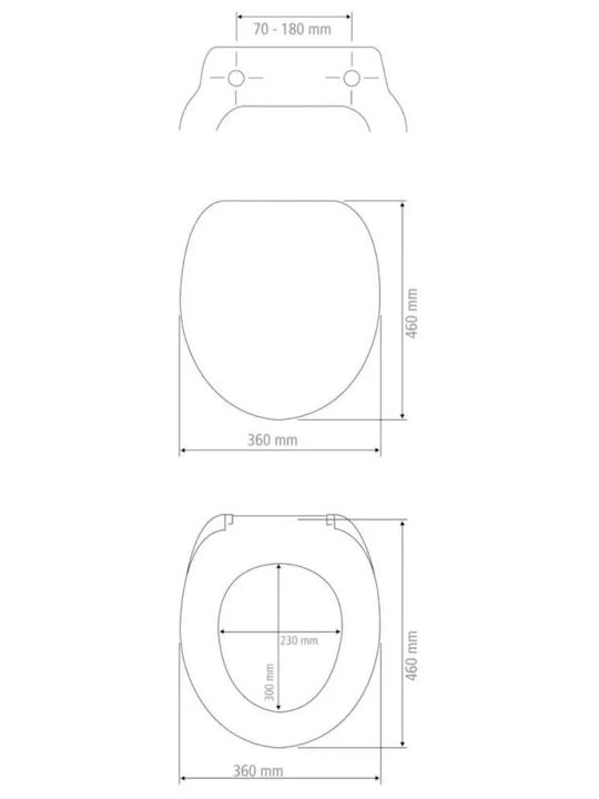 Wenko Capac WC Plastic