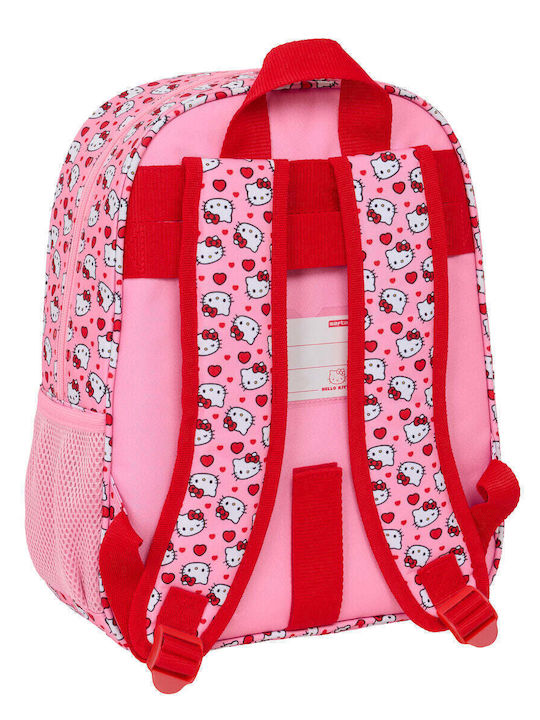 Hello Kitty Schulranzen Rucksack Kindergarten Rosa 26 x 11 x 34cm