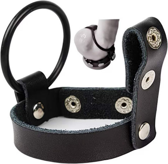 Aph Δαχτυλίδι Πέους Μάυρο Black Penis Ring Jjh-006