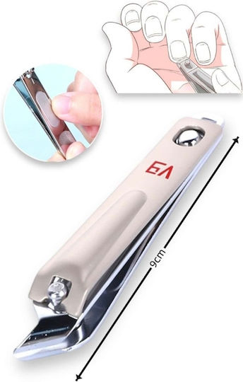 Novita V9 Nagelknipser Edelstahl Groß 1 Stück