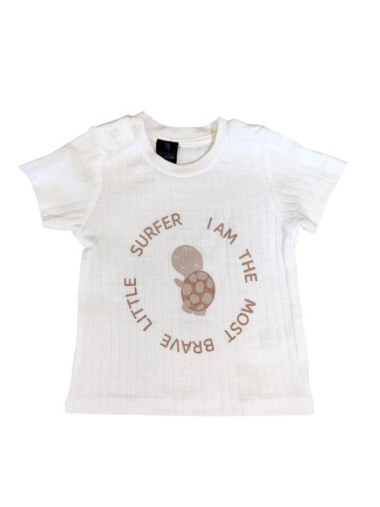 Kids Set with Pants & Coat Summer 3 Pieces Beige