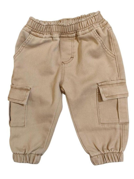 Kids Set with Pants & Coat Summer 3 Pieces Beige