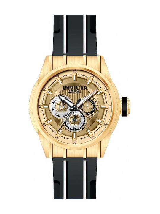 Invicta Invicta Speedway Ρολόι Μπαταρίας με Μεταλλικό Μπρασελέ Invicta Invicta Speedway Ρολόι Μπαταρίας με Μεταλλικό Μπρασελέ