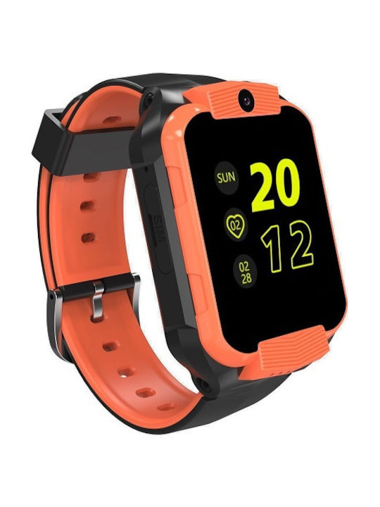 Παιδικό Smartwatch 4G με GPS Πορτοκαλί