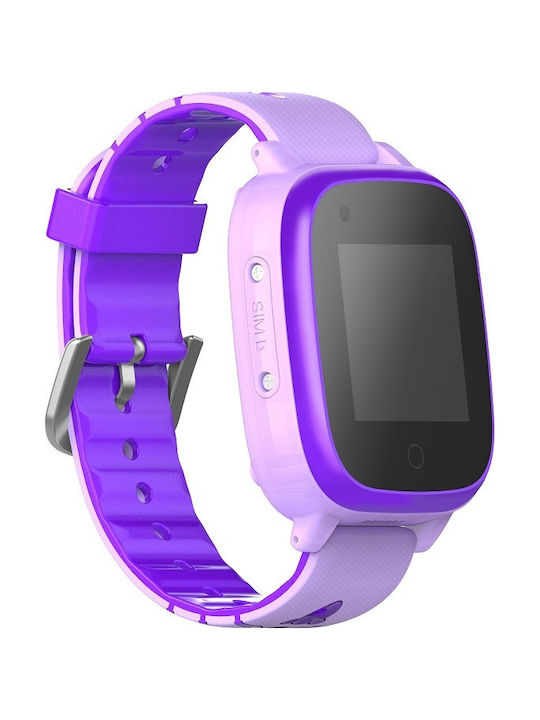 Kids' Smartwatch 4G with GPS Purple