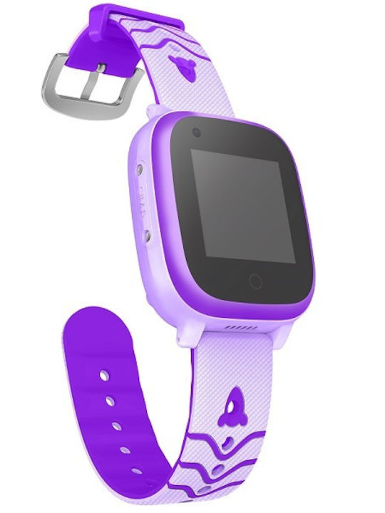 Kids' Smartwatch 4G with GPS Purple