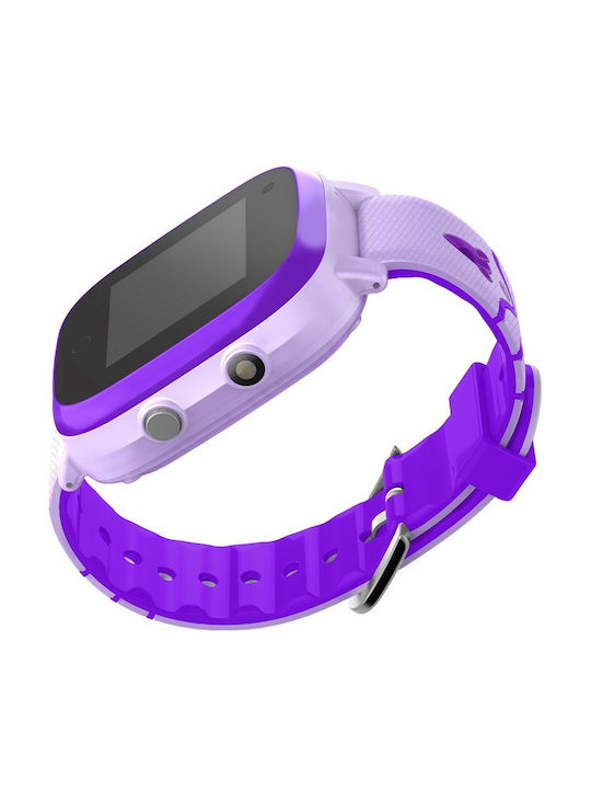 Kids' Smartwatch 4G with GPS Purple