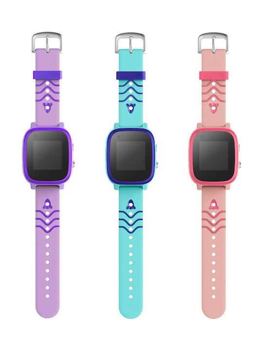 Kids' Smartwatch 4G with GPS Purple