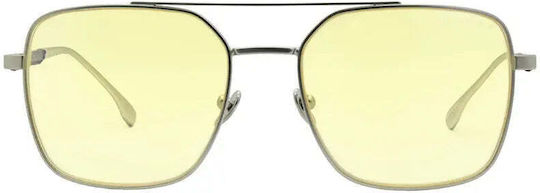 Computer Glasses Gunnar White Wolf Steel Umber Amber
