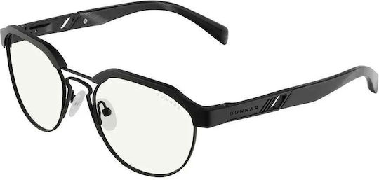 Computer Glasses Gunnar Campbell Onyx Clear Pro
