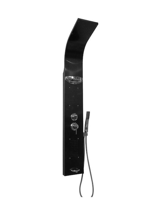 Synchro Στήλη Υδρομασάζ 155cm Γκρι