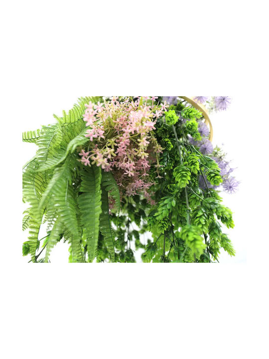 Decorative Hanging Greenery Ring Ø40cm Fern Hd Hd-10457