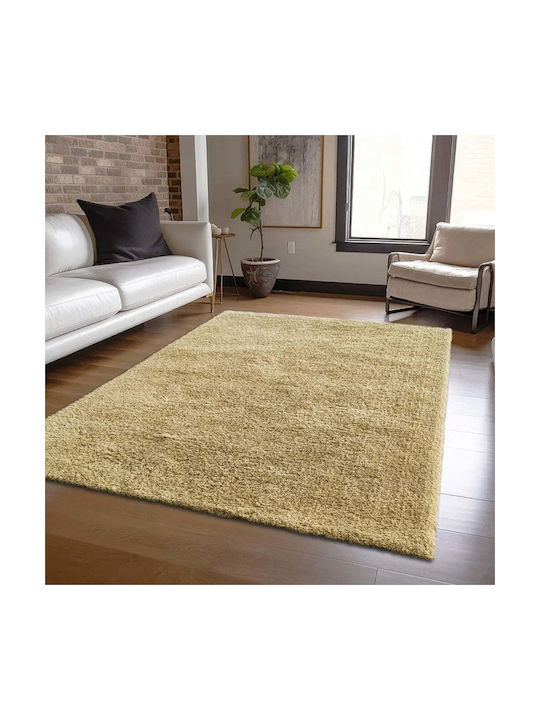 Rectangular Beige Living Room Rug 120x170cm