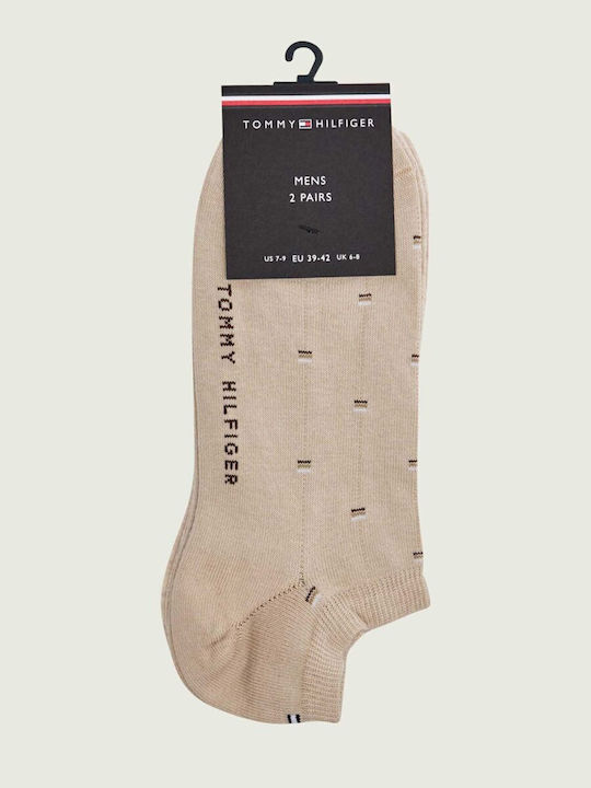 Tommy Hilfiger Γυναικείες Κάλτσες Μπεζ 2Pack