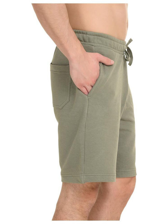 French Terry Men's Bermuda Khaki